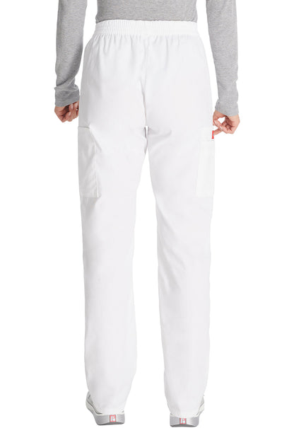 Women's Natural Rise Tapered Leg Pull-On Pant - White