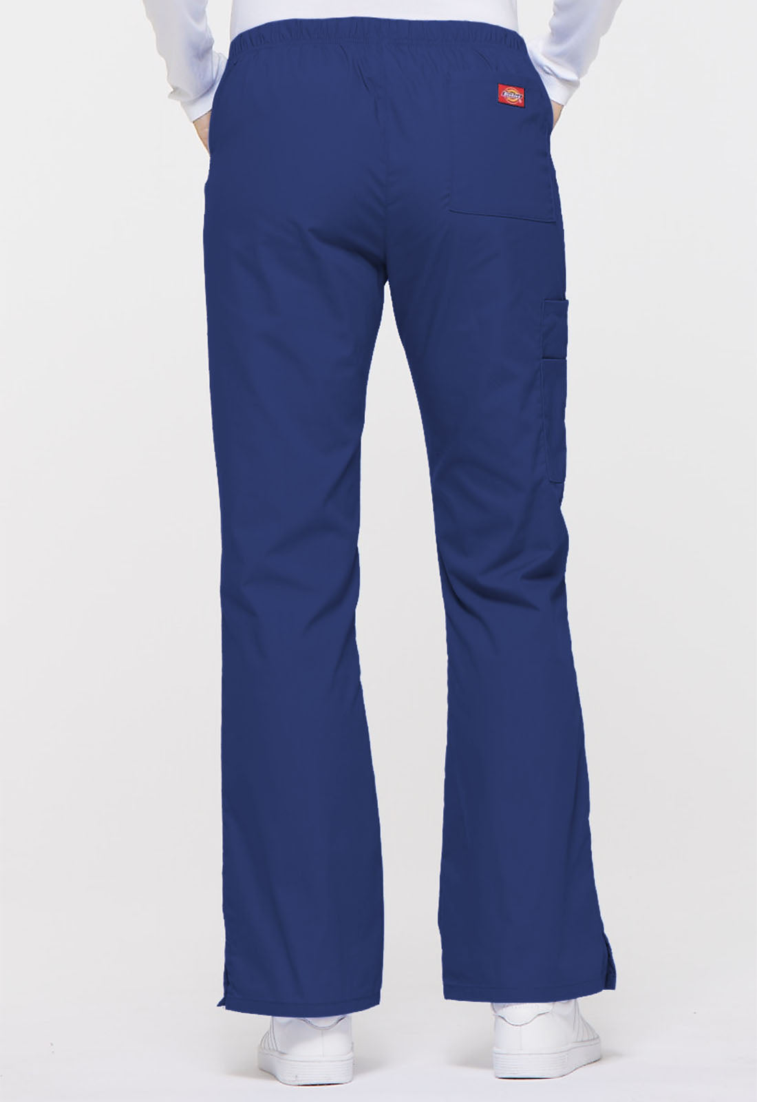 Women's Mid Rise Drawstring Cargo Pant - Galaxy Blue