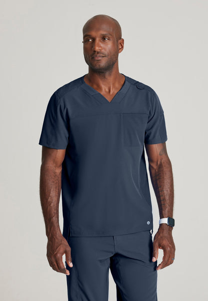 Velocity Top - Steel - Grey's Anatomy Scrubs