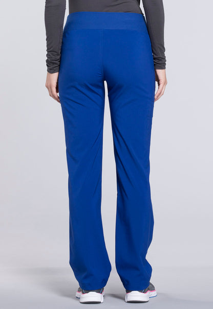 Women's Mid Rise Straight Leg Pull-on Pant - Galaxy Blue