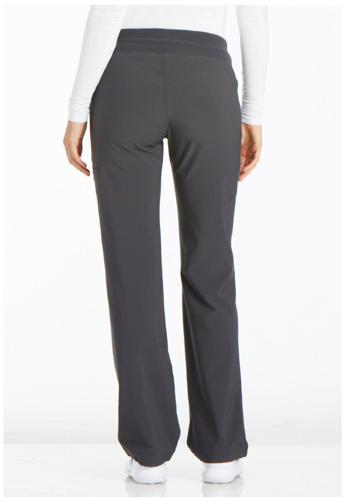 Women's Mid Rise Straight Leg Pull-on Pant - Pewter