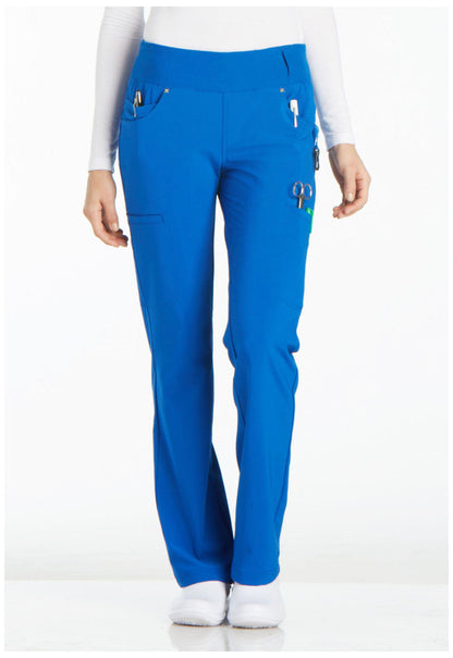 Women's Mid Rise Straight Leg Pull-on Pant - Royal