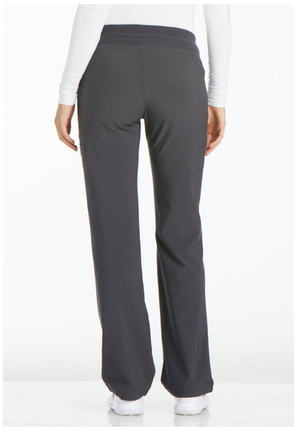 Women's Mid Rise Straight Leg Pull-on Pant - Pewter