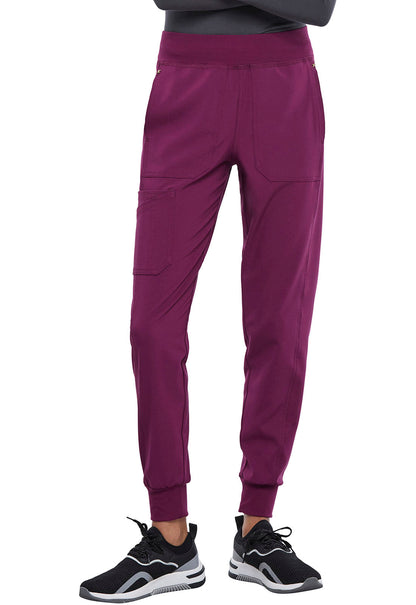 Women's Mid Rise Jogger - Wine