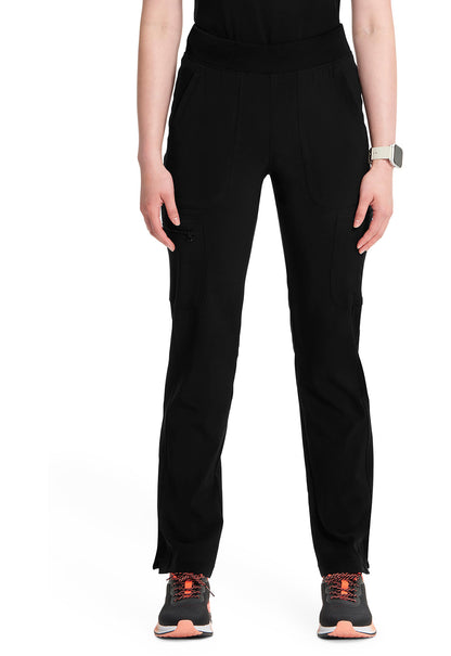 Women's Mid Rise Tapered Leg Pull-on Pant - Black