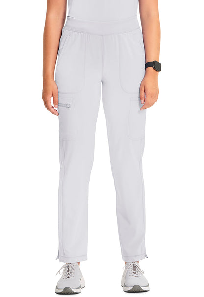 Women's Mid Rise Tapered Leg Pull-on Pant - White