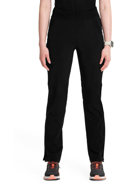 Women's Mid Rise Tapered Leg Pull-on Pant - Black