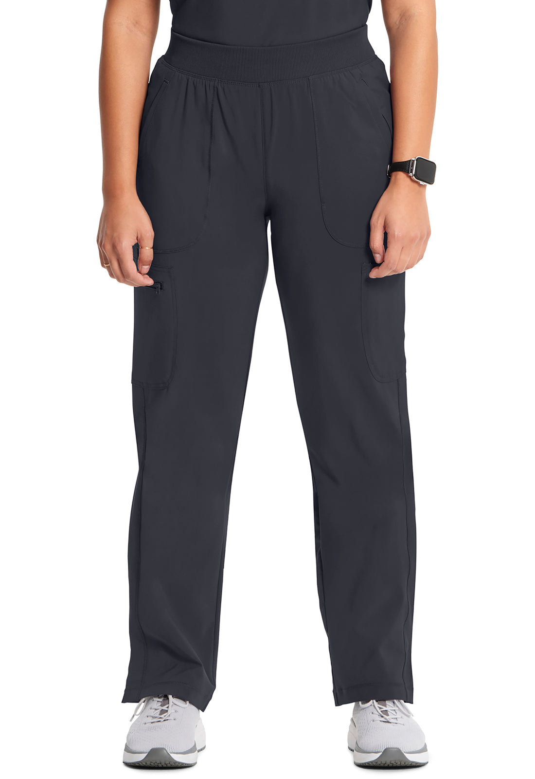 Women's Mid Rise Tapered Leg Pull-on Pant - Pewter