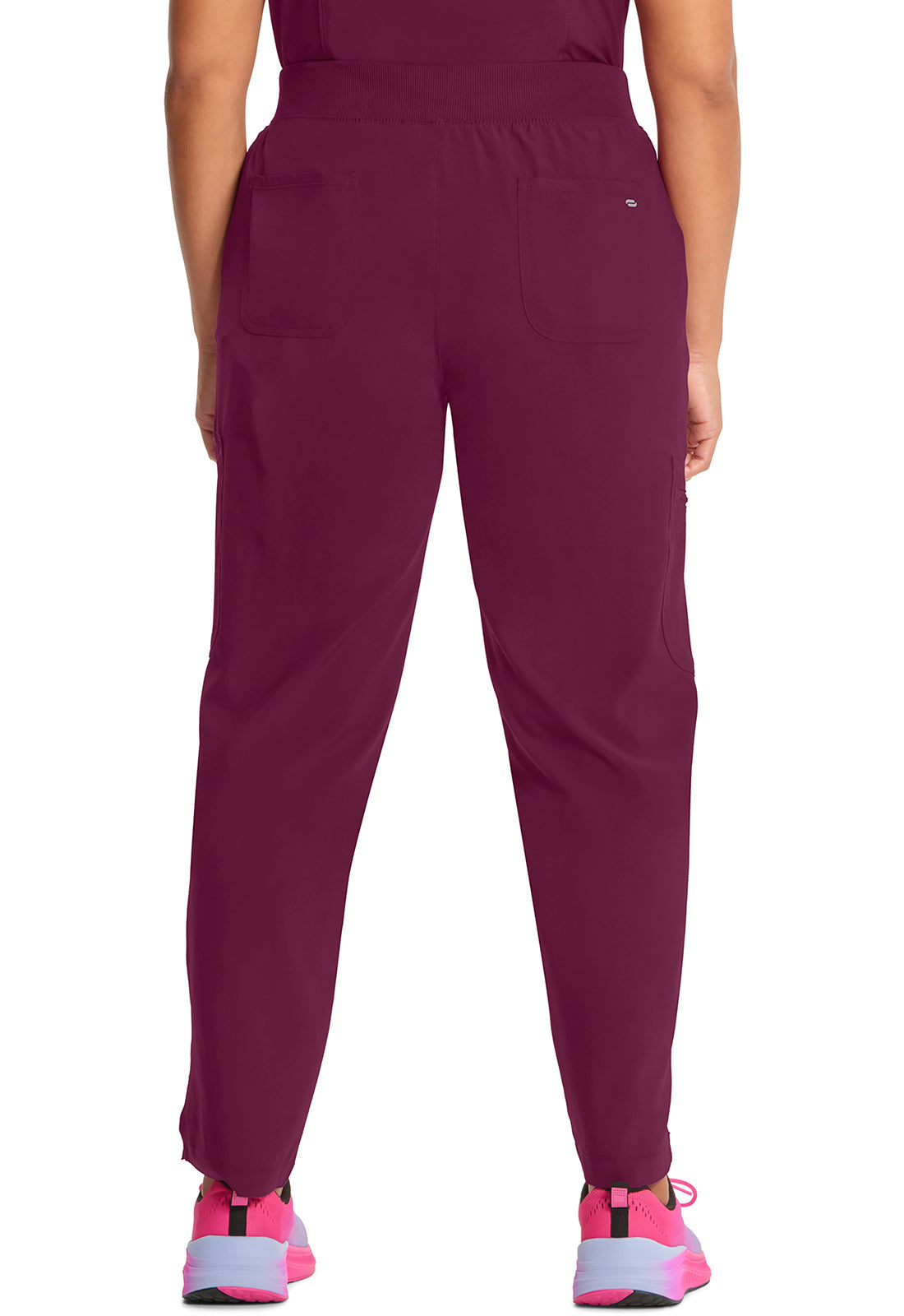 Women's Mid Rise Tapered Leg Pull-on Pant - Wine