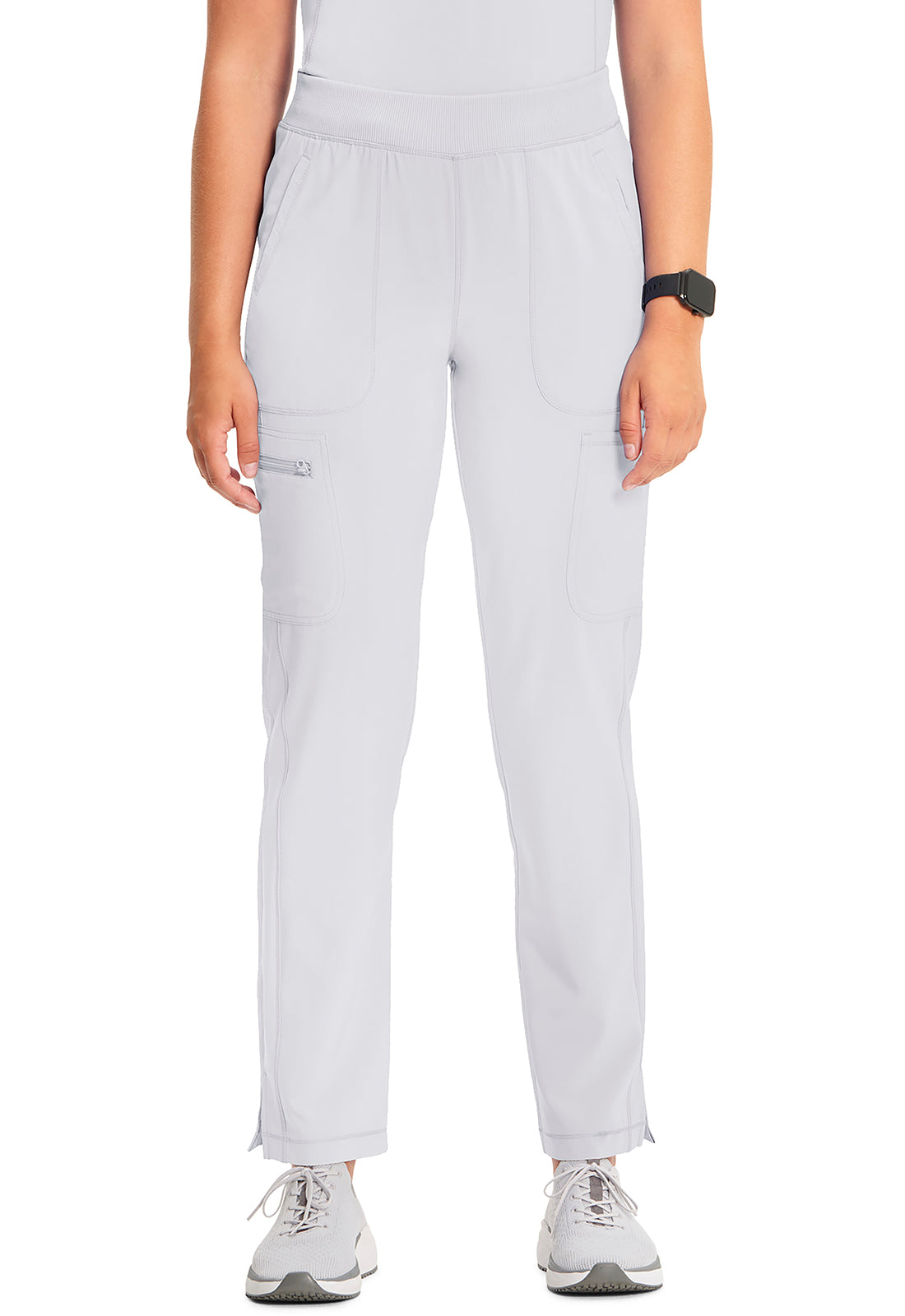 Women's Mid Rise Tapered Leg Pull-on Pant - White