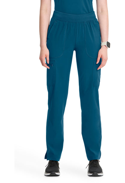 Women's Mid Rise Tapered Leg Pull-on Pant - Caribbean Blue