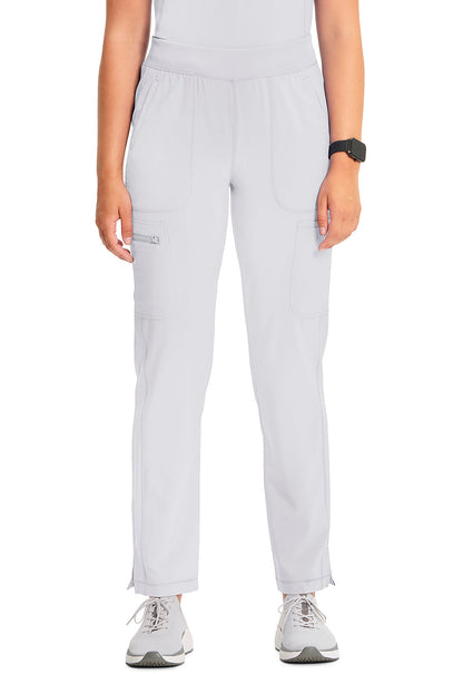 Women's Mid Rise Tapered Leg Pull-on Pant - White