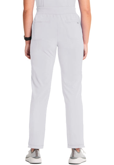 Women's Mid Rise Tapered Leg Pull-on Pant - White