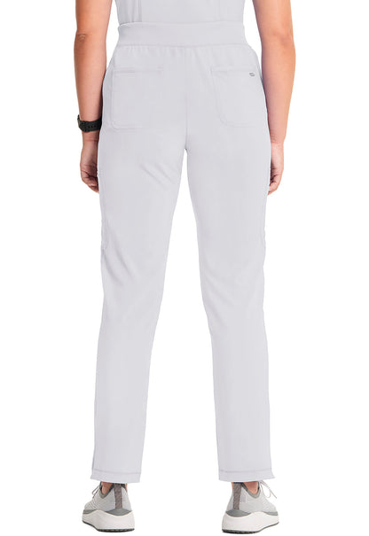 Women's Mid Rise Tapered Leg Pull-on Pant - White