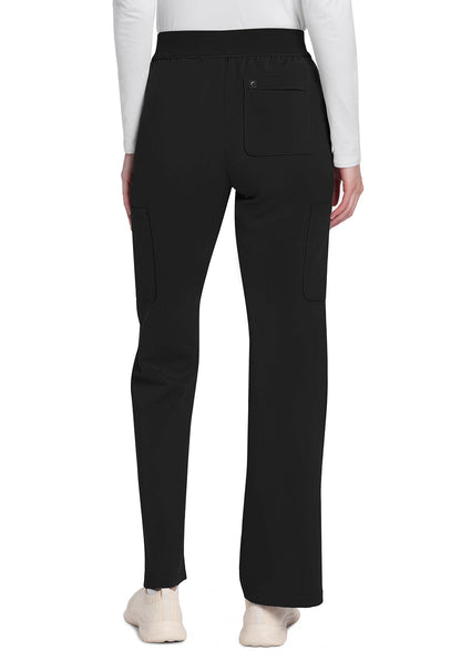 Women's Mid Rise Pull-On Moderate Flare Leg Pant - Black