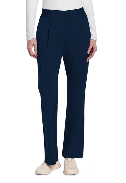 Women's Mid Rise Pull-On Moderate Flare Leg Pant - Navy