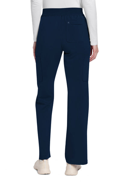 Women's Mid Rise Pull-On Moderate Flare Leg Pant - Navy