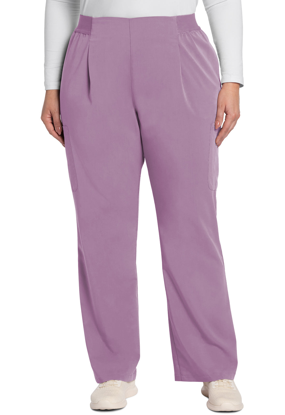 Women's Mid Rise Pull-On Moderate Flare Leg Pant - Mauve Haze