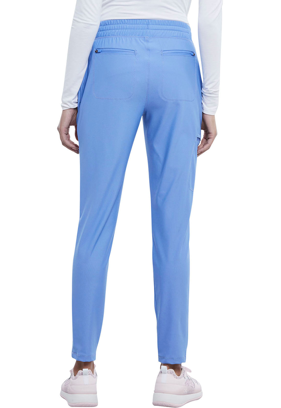 Women's Mid Rise Tapered Leg Drawstring Pant - Ciel