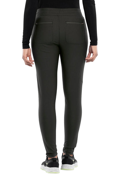 Women's Mid Rise Tapered Leg Drawstring Pant - Olive Branch