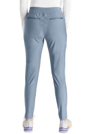 Women's Mid Rise Tapered Leg Drawstring Pant - Ocean Ash