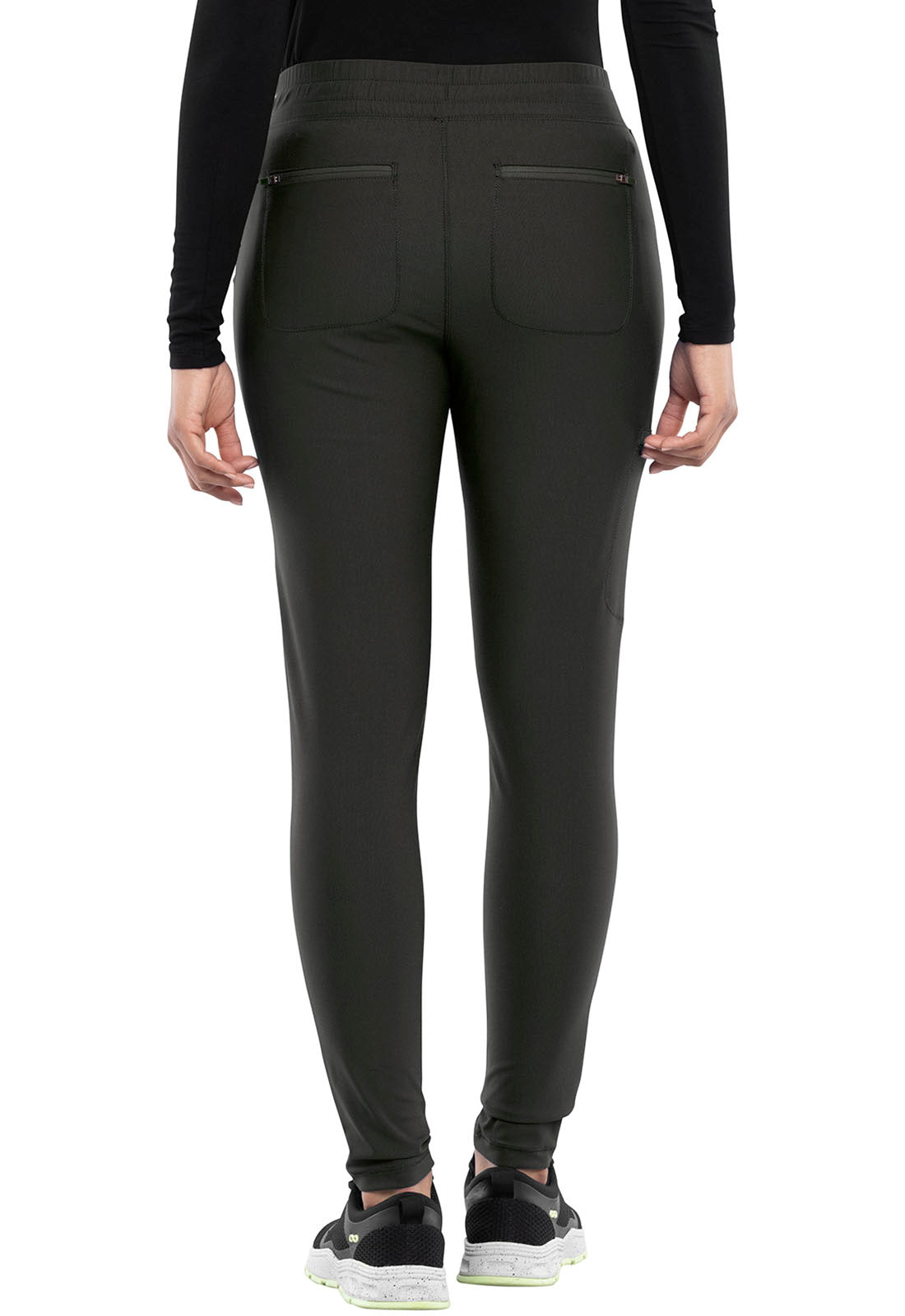 Women's Mid Rise Tapered Leg Drawstring Pant - Olive Branch