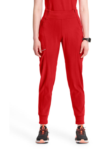 Women's Mid Rise Jogger - Red