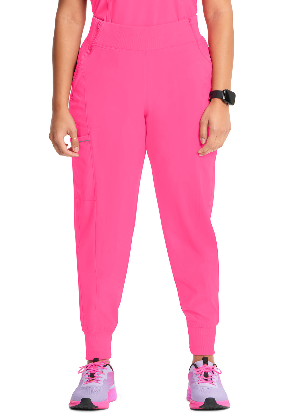 Women's Mid Rise Jogger - Carmine Pink