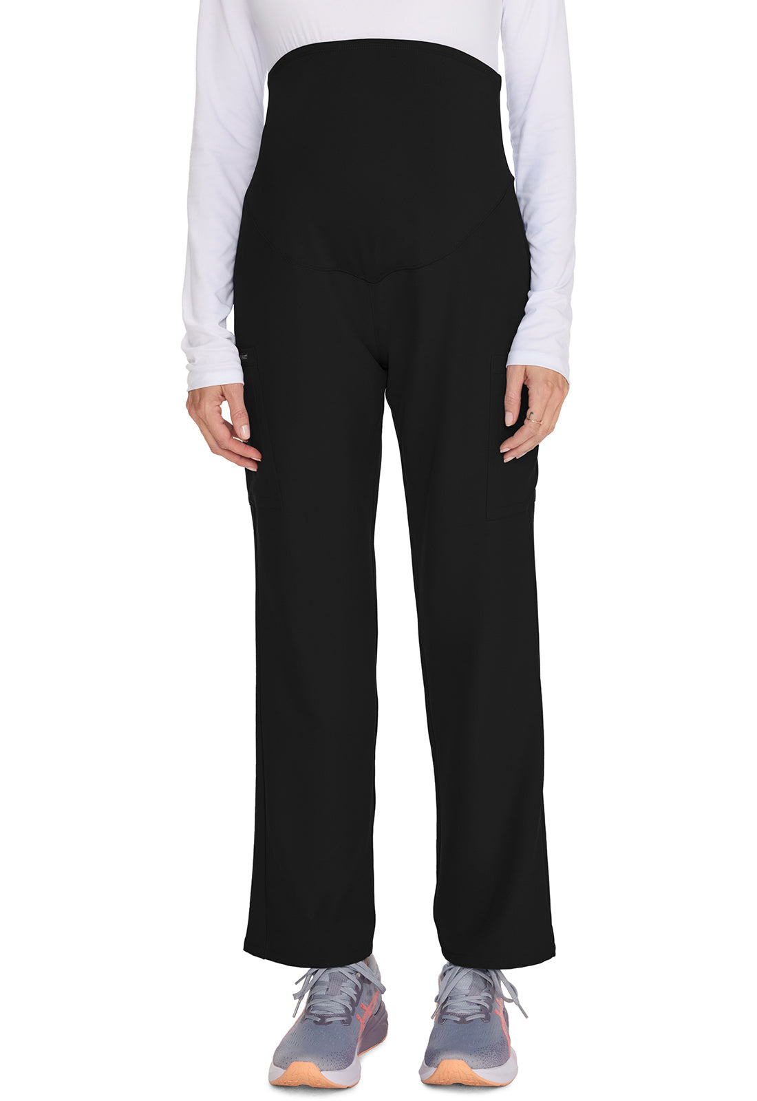 Women's Maternity Straight leg Pant - Black