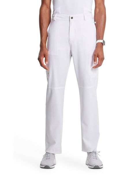 Men's Fly Front Pant - White