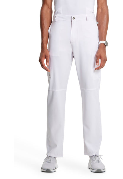 Men's Fly Front Pant - White