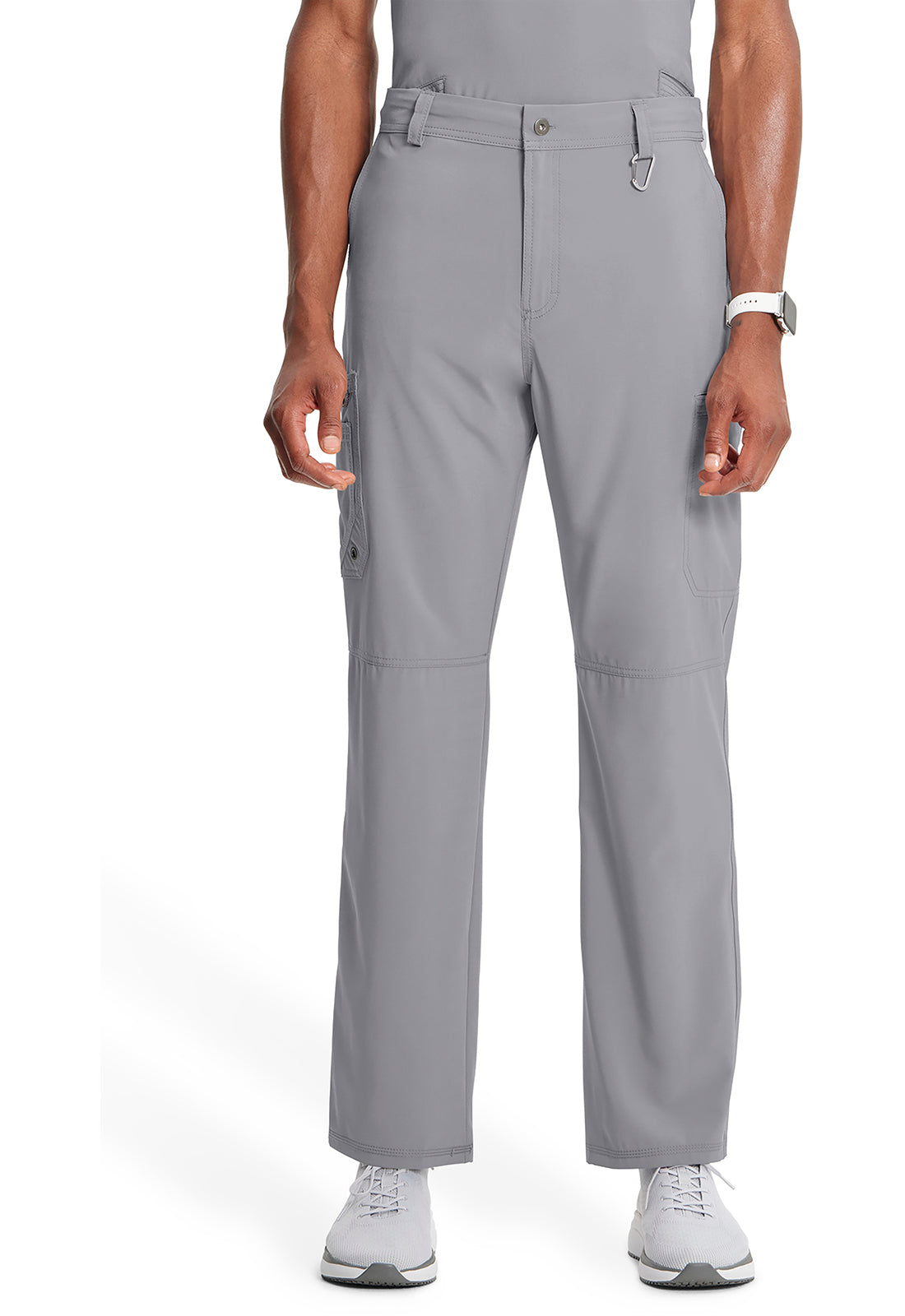 Men's Fly Front Pant - Grey