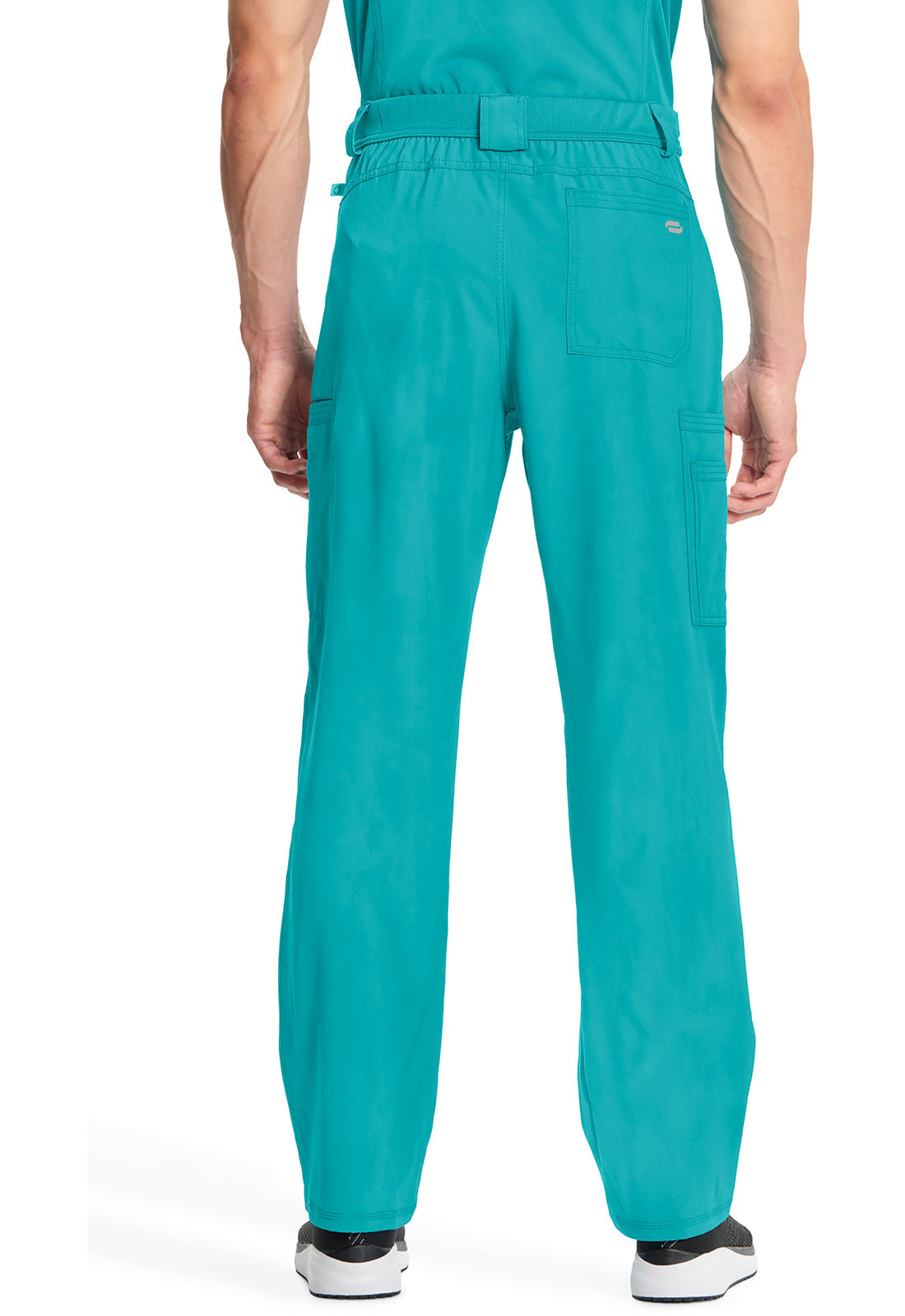 Men's Fly Front Pant - Teal Blue