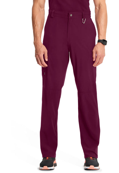 Men's Fly Front Pant - Wine