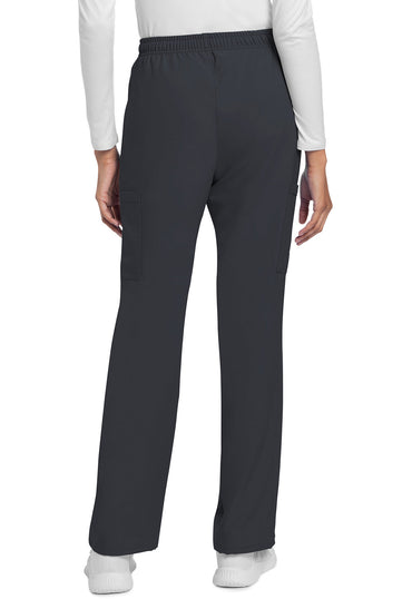 Women's Mid Rise Drawstring Trouser Cargo Pant - Pewter