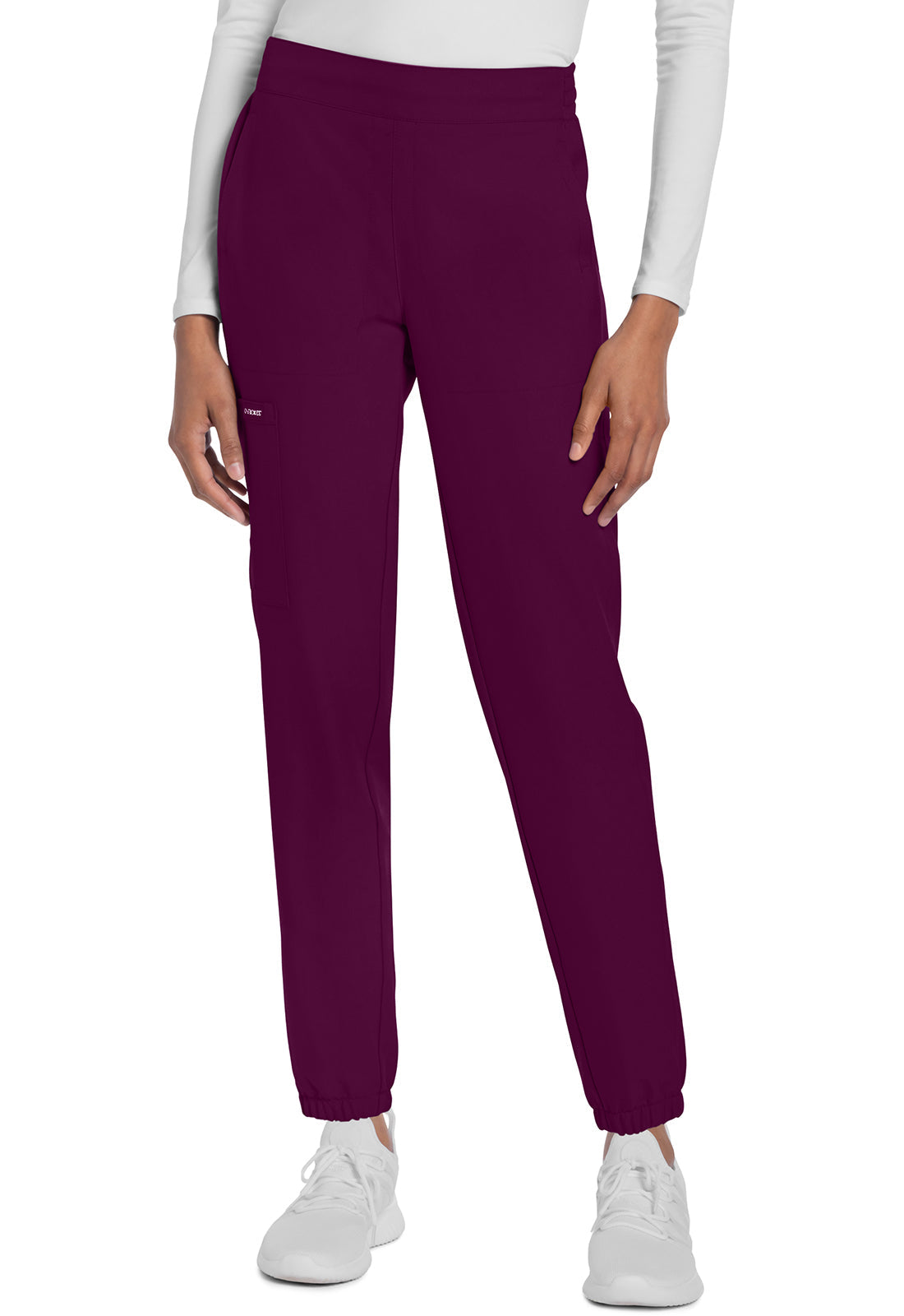 Women's Mid Rise Jogger - Wine
