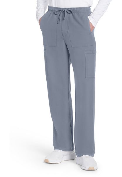 Men's Men's Mid Rise Zip Fly Straight Leg Pant - Grey