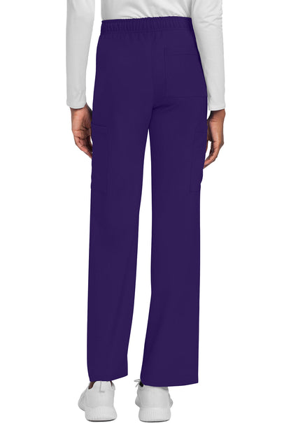 Unisex Unisex Mid Rise Drawstring Straight Pant - Grape