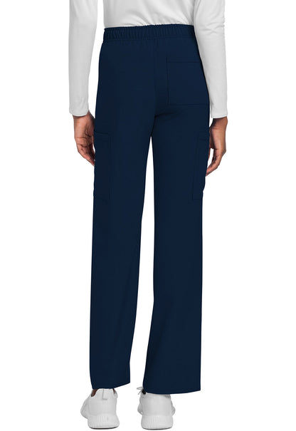 Unisex Unisex Mid Rise Drawstring Straight Pant - Navy