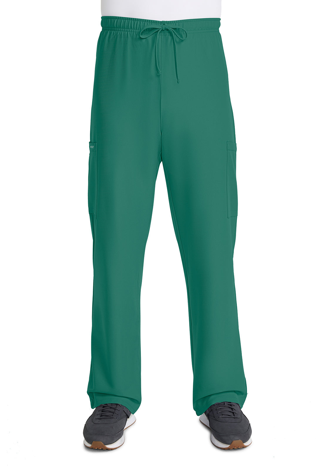 Unisex Unisex Mid Rise Drawstring Straight Pant - Hunter Green