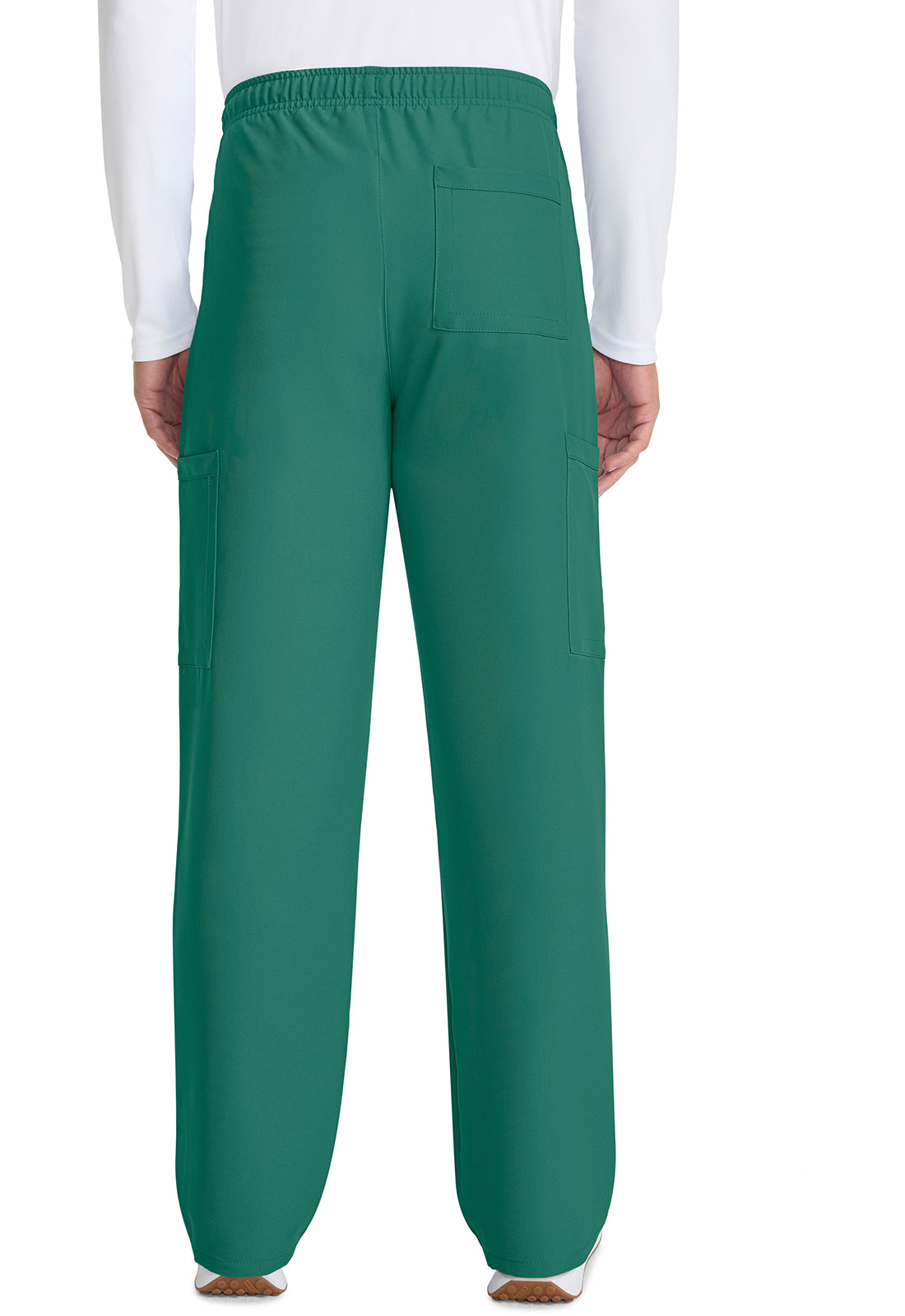 Unisex Unisex Mid Rise Drawstring Straight Pant - Hunter Green