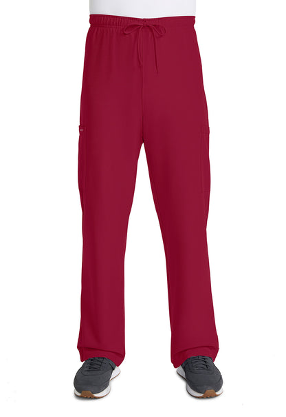 Unisex Unisex Mid Rise Drawstring Straight Pant - RED
