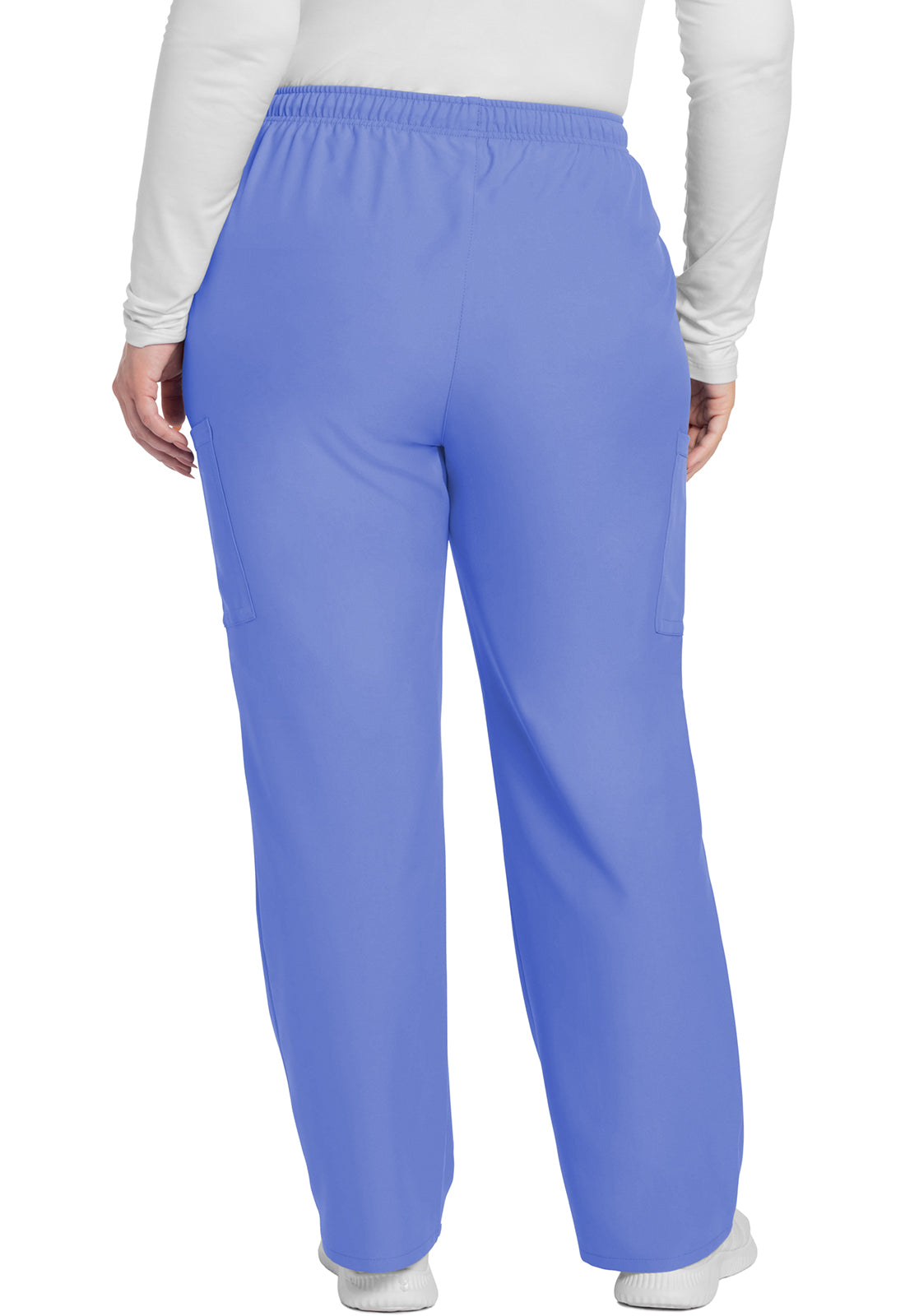 Women's Mid Rise Pull-on Slim Leg Cargo Pant - Ciel