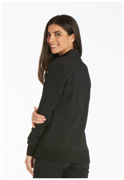 Women's Zip Front Jacket - Black