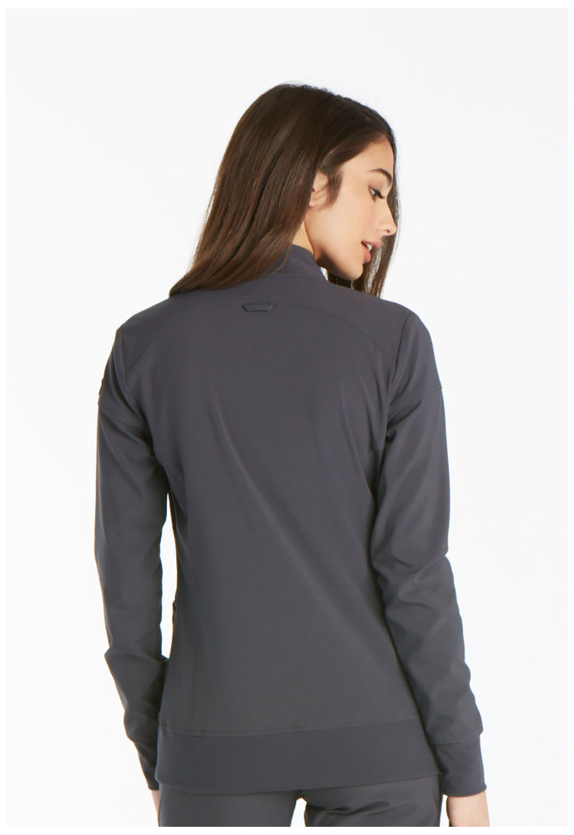 Women's Zip Front Jacket - Pewter