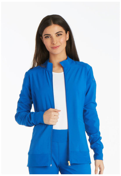 Women's Zip Front Jacket - Royal