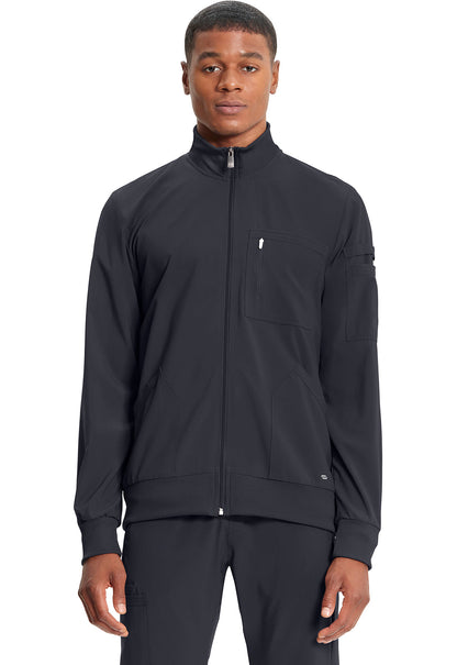 Men's Men's Zip Front Jacket - Pewter