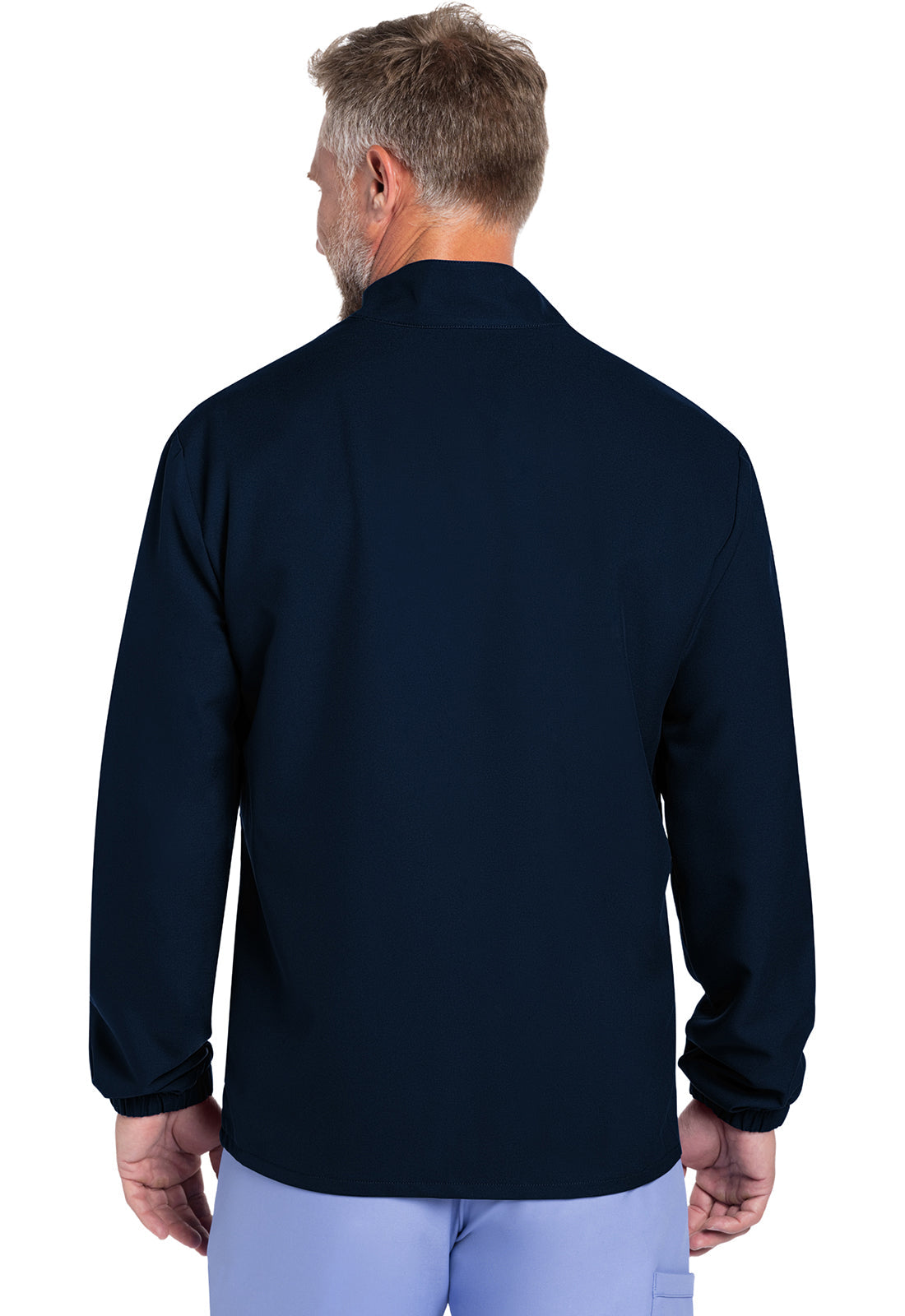 Men's Men's Zip Front Jacket - Navy