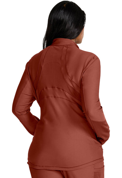 Women's Zip Front Jacket - Masala