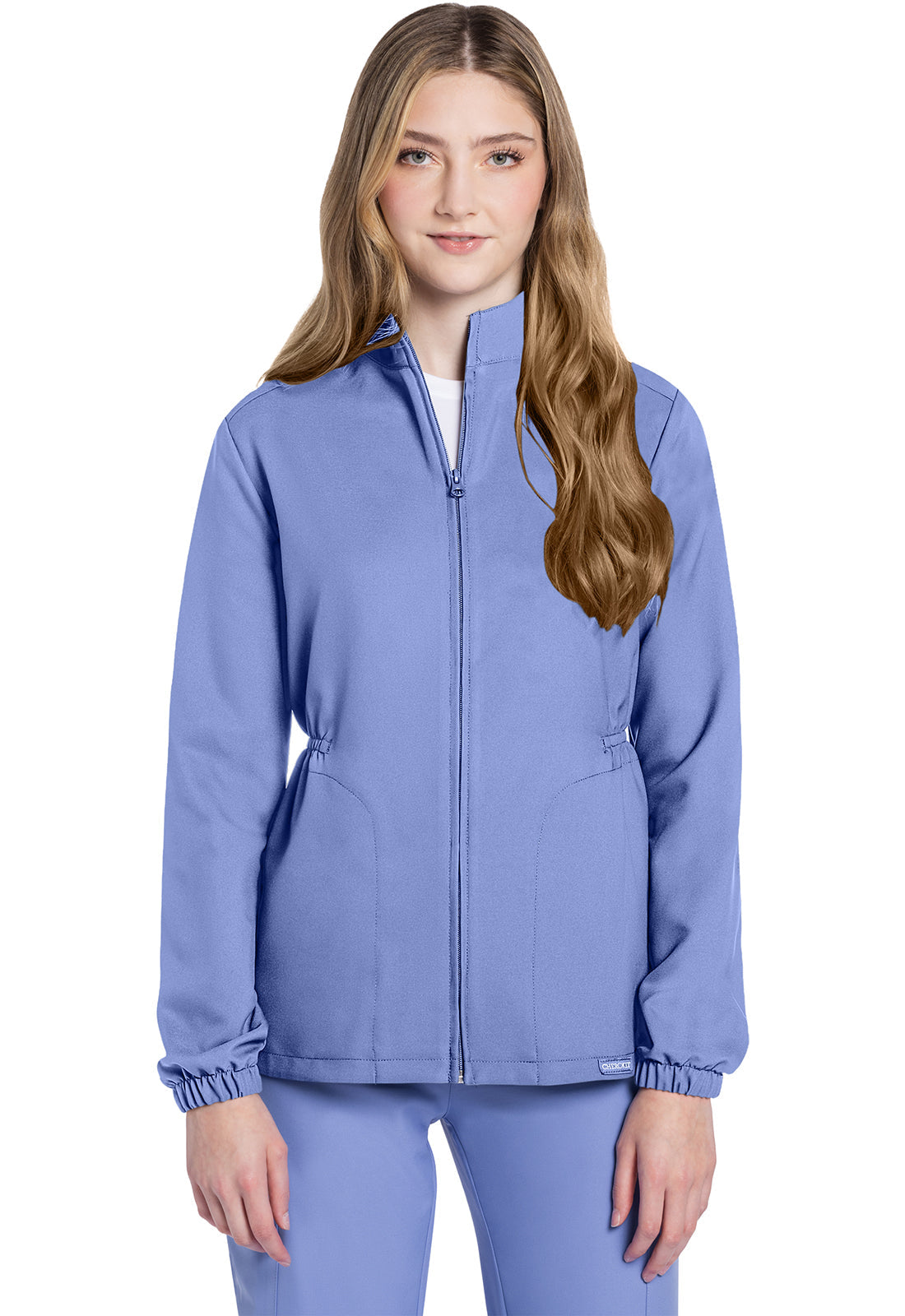 Women's Zip Front Anorak Jacket - Ciel